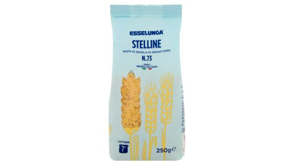 Esselunga, Stelline n. 73 pasta di semola di grano duro