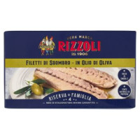 Rizzoli, Riserva di famiglia filetti di sgombro in olio di oliva