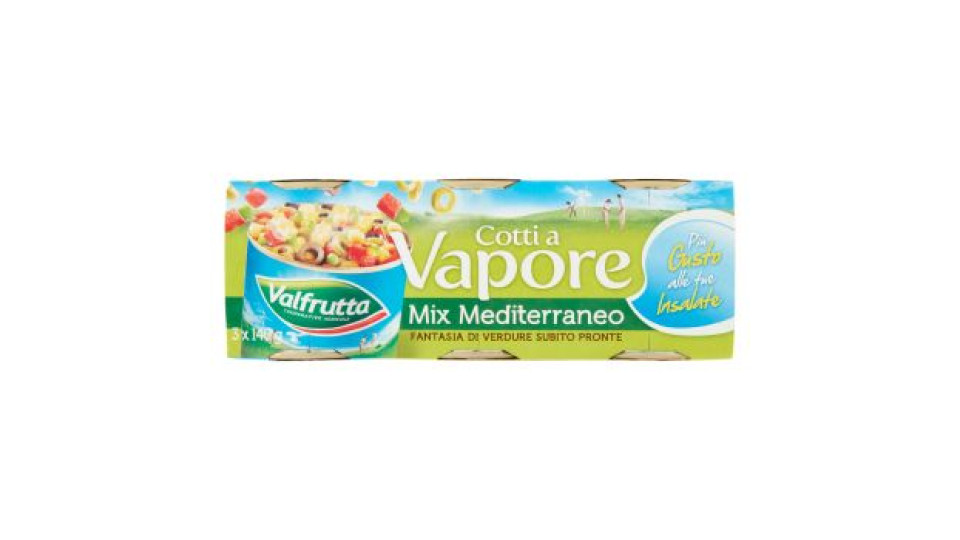 Valfrutta, Cotti a Vapore mix mediterraneo