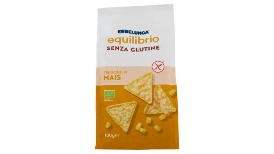 Esselunga Equilibrio, triangoli mais senza glutine