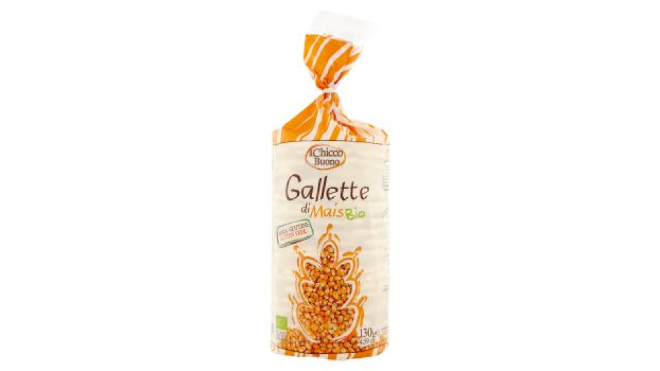 Il Chicco Buono, gallette di mais bio