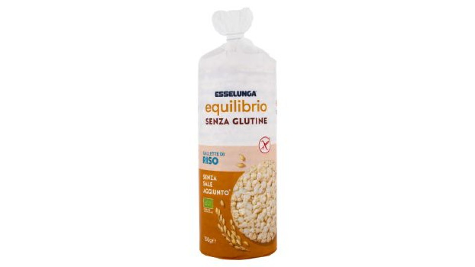 Esselunga Equilibrio, gallette riso