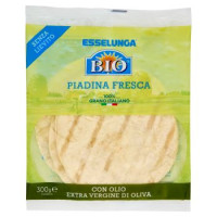 Esselunga Bio piadina con olio extra vergine di oliva