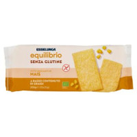 Esselunga Equilibrio, fette croccanti mais senza glutine