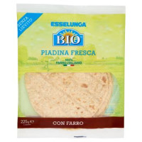 Esselunga Bio Piadina con farro