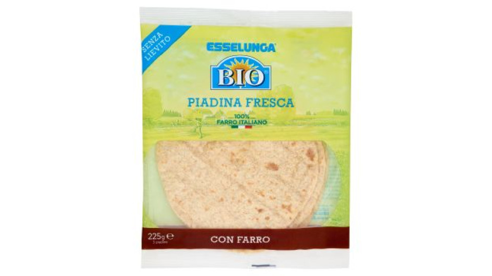 Esselunga Bio Piadina con farro