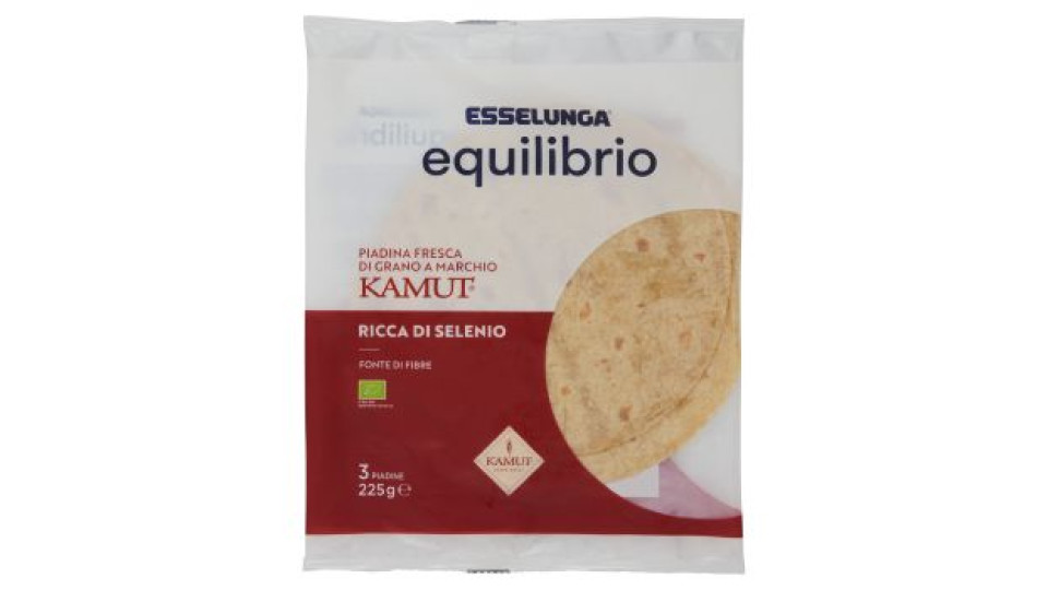 Esselunga equilibrio Piadina di grano kamut