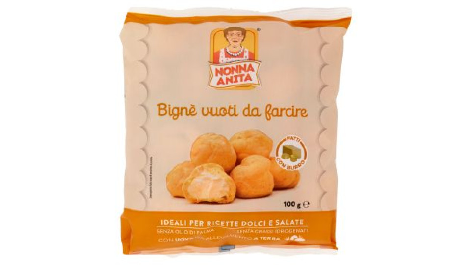 Nonna Anita, bignè vuoti da farcire