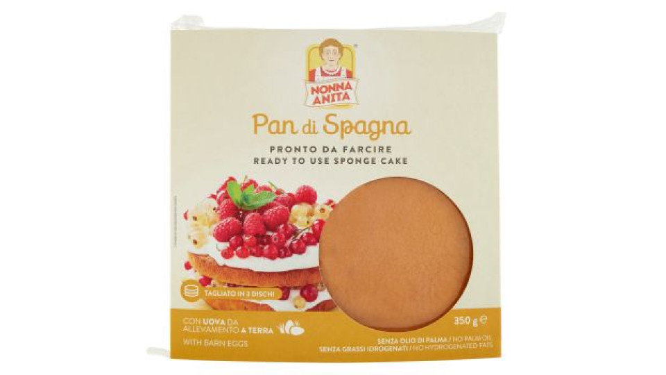 Nonna Anita, Pan di Spagna pronto da farcire