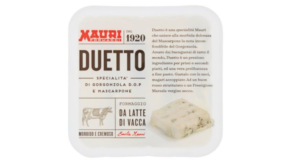 Mauri Duetto Gorgonzola e mascarpone