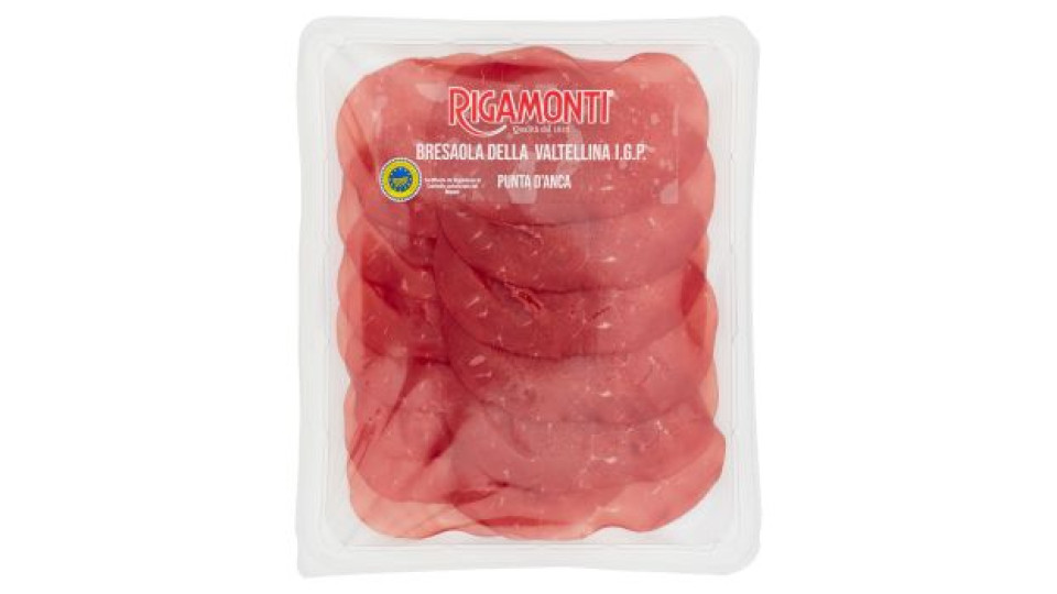 Rigamonti, bresaola della Valtellina IGP punta d'anca a fette