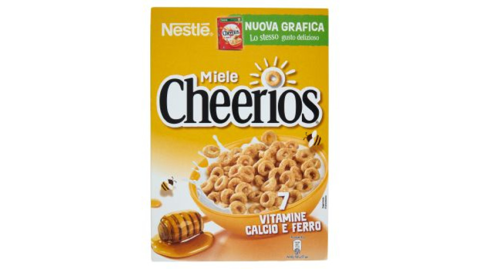 CHEERIOS MIELE ciambelline ai cereali integrali con miele