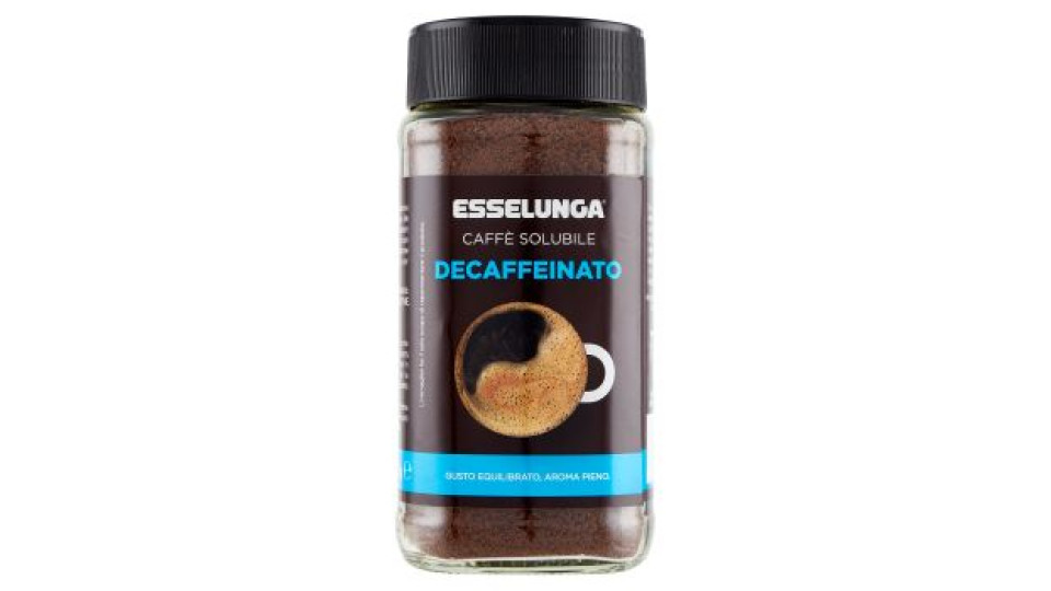 Esselunga, caffè decaffeinato solubile 