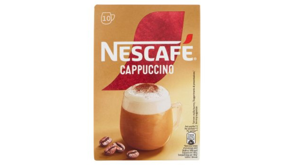 CAPPUCCINO Preparato solubile per cappuccino astuccio 10 bustine