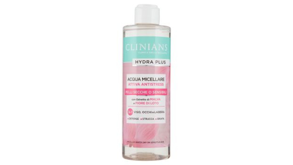 ACQUA MICELLARE ATTIVA ANTISTRESS