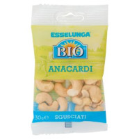 Esselunga Bio, anacardi sgusciati biologici