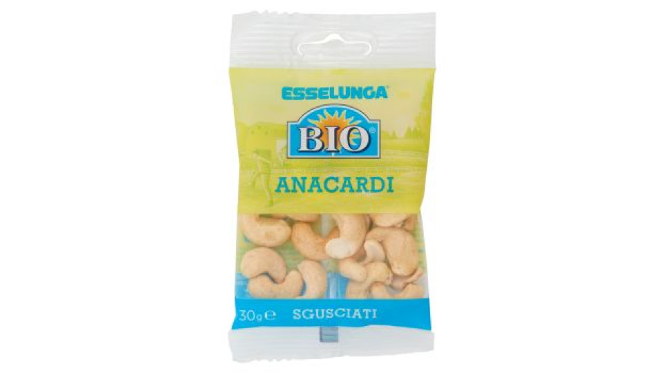 Esselunga Bio, anacardi sgusciati biologici