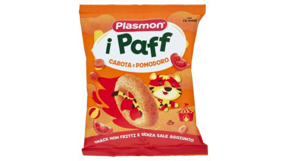 Plasmon i Paff Carota e Pomodoro 15 g