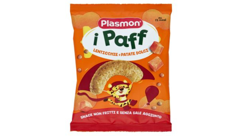 Plasmon i Paff Lenticchie e Patate Dolci 15 g