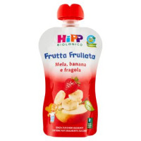 HiPP Biologico Frutta Grattugiata Mela Banana 4 x 100 g
