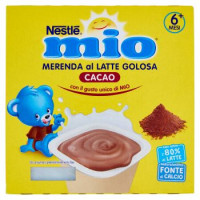Nestlé Merenda al Latte e Pera - 4 Vasetti x 100 gr