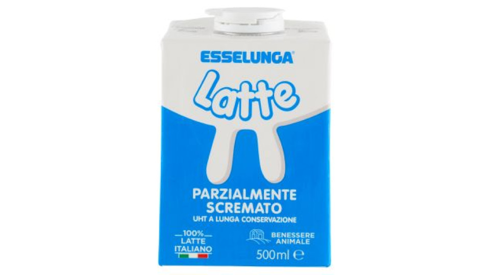 Latte Milano Latte Parzialmente Scremato UHT a lunga conservazione