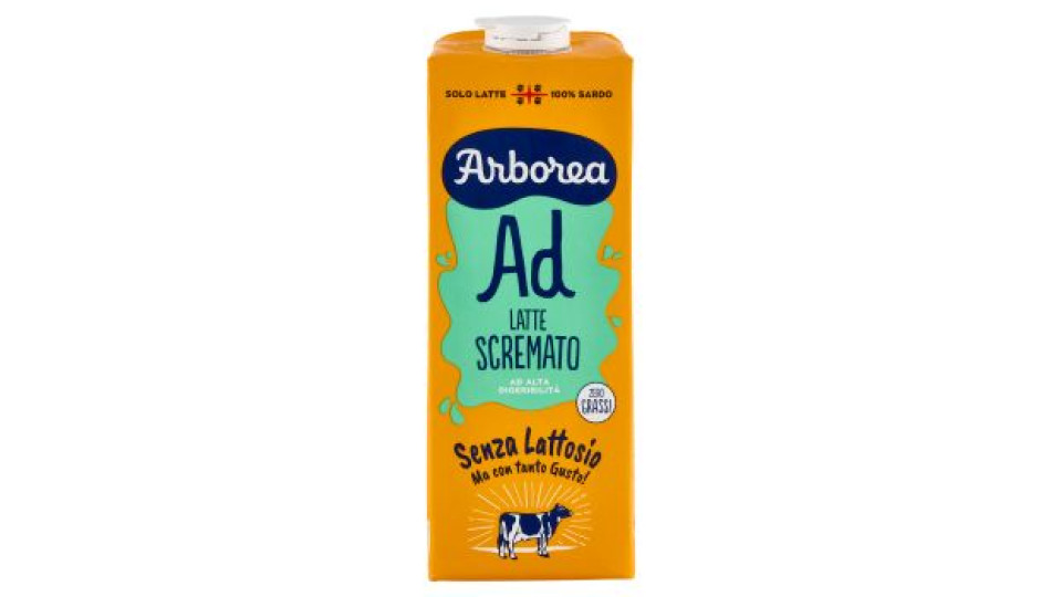 Arborea Ad Latte Alta Digeribilità Parzialmente Scremato