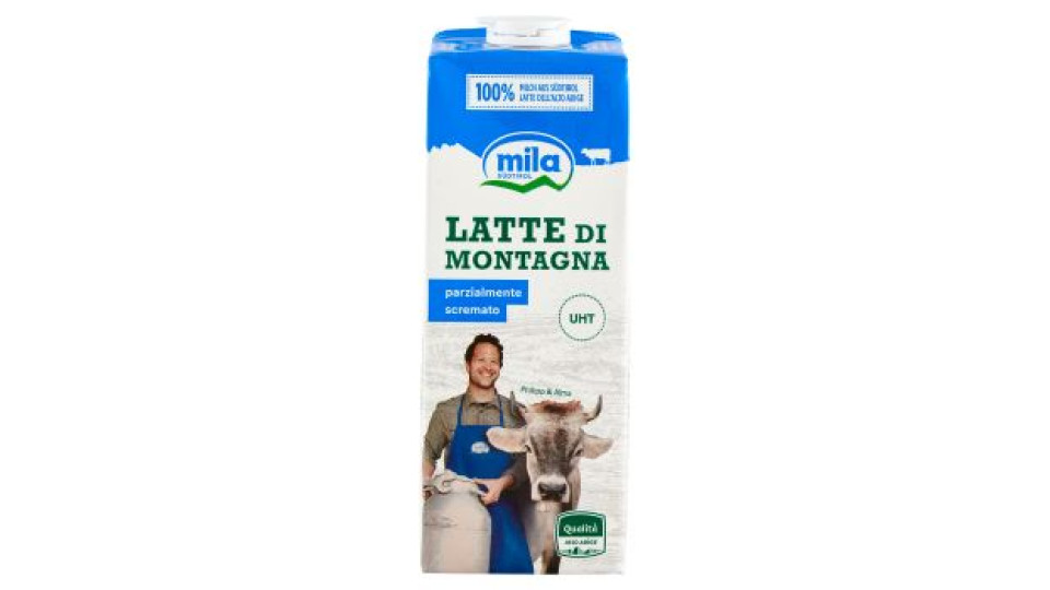 LATTE DI MONTAGNA UHT Parzialmente Scremato il Viaggiator Goloso