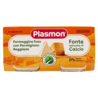 Plasmon, omogeneizzato formaggino fuso e Parmigiano Reggiano