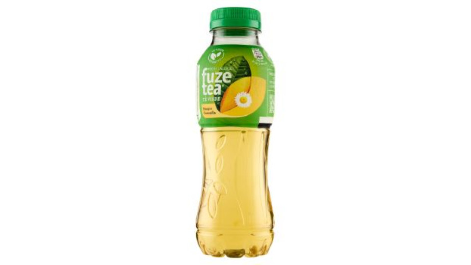 FUZE TEA al Tè Verde, Tè verde Mango e Camomilla 400 ml (PET)