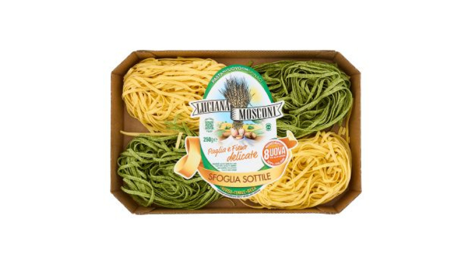 Luciana Mosconi, Paglia e Fieno delicate pasta all'uovo