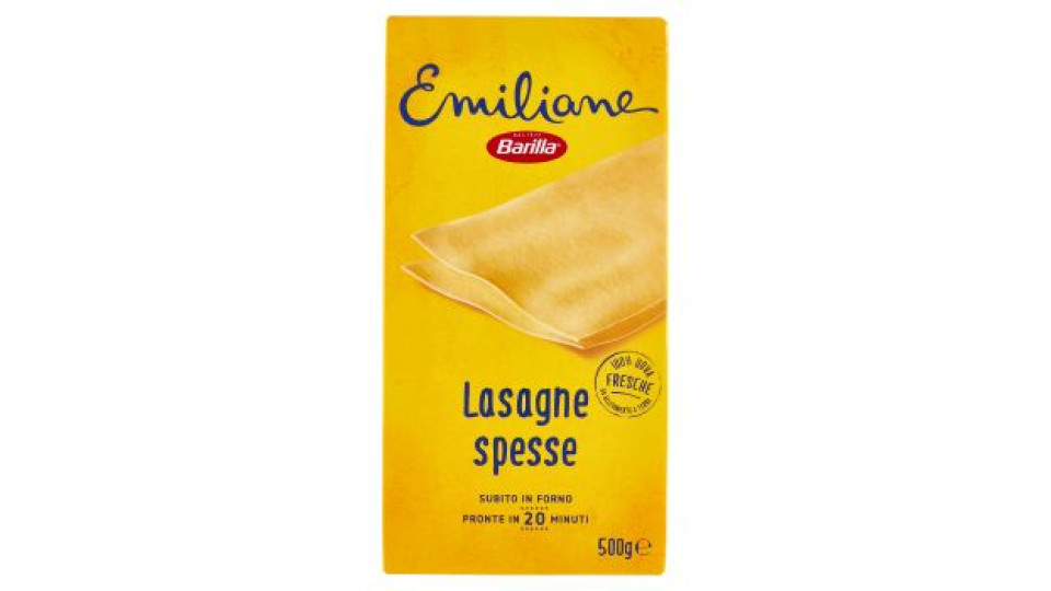 Barilla Emiliane Lasagne all'uovo