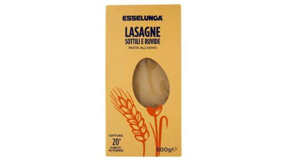 Esselunga Top, Lasagne