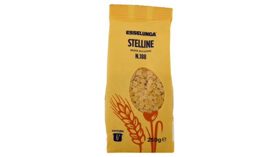 Esselunga, Stelline n. 188 pasta all'uovo