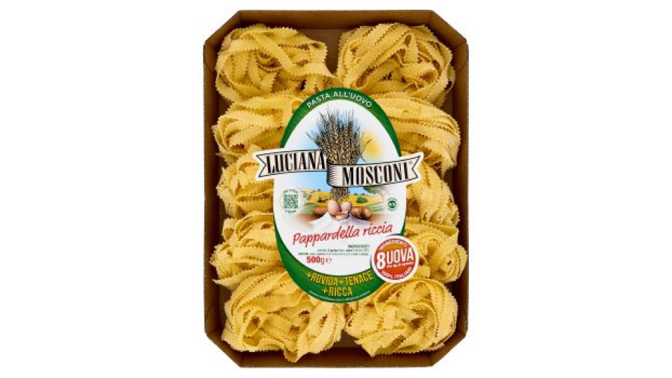 Luciana Mosconi, Pappardella Riccia pasta all'uovo