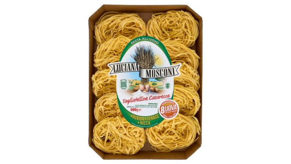Luciana Mosconi, Tagliatelline Caserecce pasta all'uovo