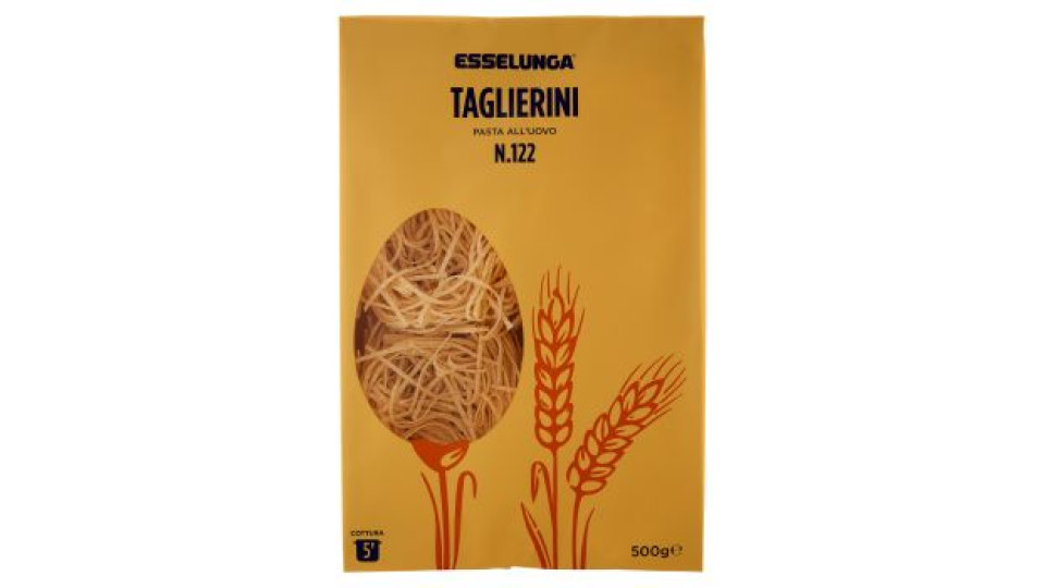 Esselunga, Taglierini n. 122 pasta all'uovo
