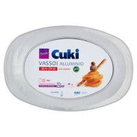 Cuki Presenta Vassoi Alluminio con manici 8 porzioni