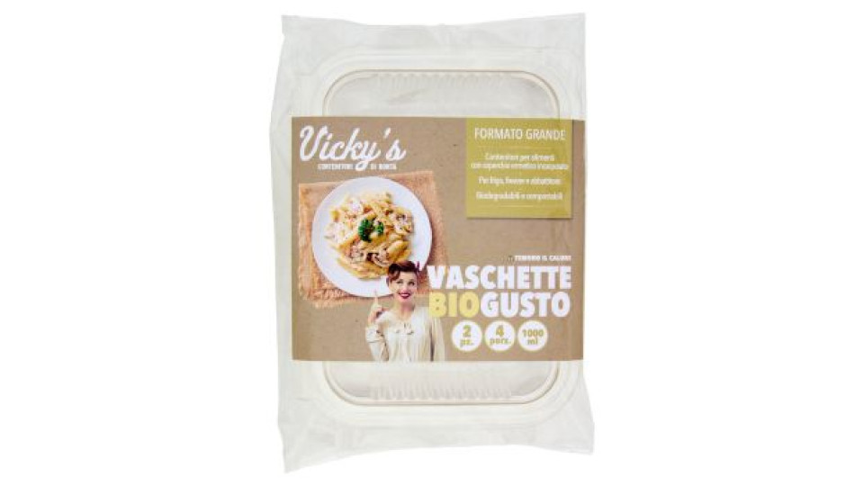 Vicky's, Vaschette BioGusto formato grande 1000 ml