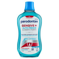 Parodontax Collutorio Gengive+ Alito Fresco & Denti Forti contro Fastidi Gengivali Carie 500 ml