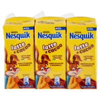 Nesquik Pronto Da Bere Bevanda A Base Di Latte E Cacao Solubile 3 Brick Da