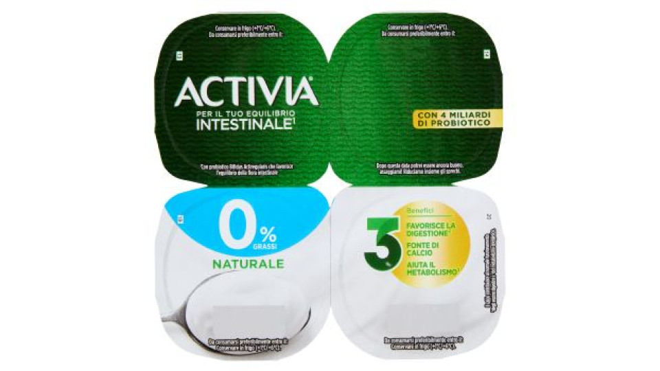 Activia 0% Grassi Naturale