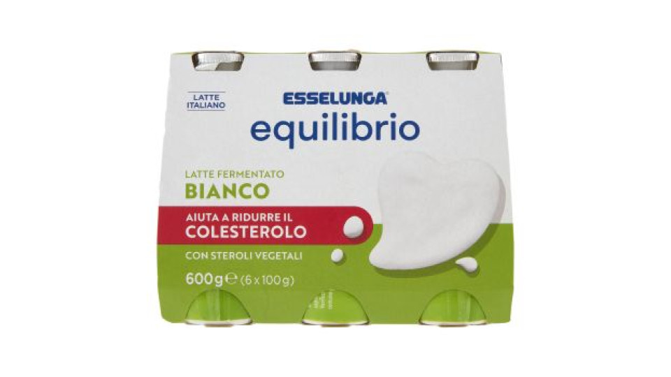Esselunga Equilibrio, latte fermentato bianco