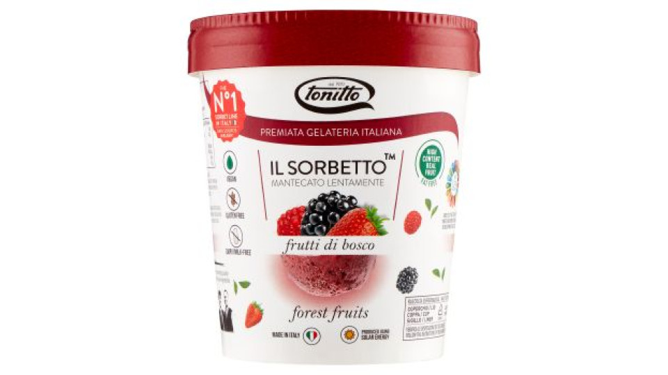 Tonitto Il Sorbetto Frutti di Bosco