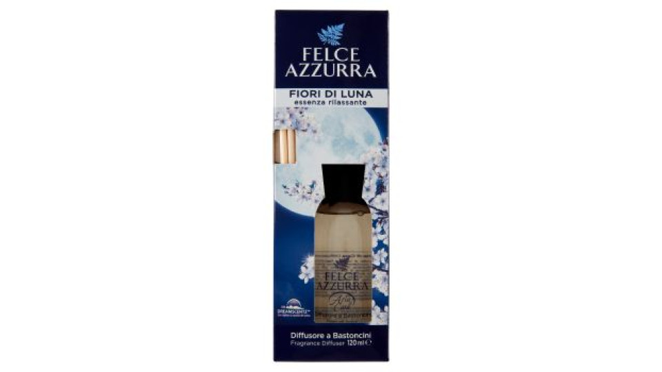 Felce Azzurra Aria di Casa Fiori di Luna Diffusore a Bastoncini 120 ml