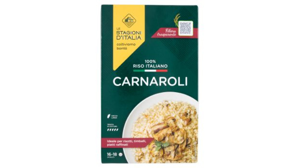Stagioni D'Italia Stagioni Riso Carnaroli 1000g