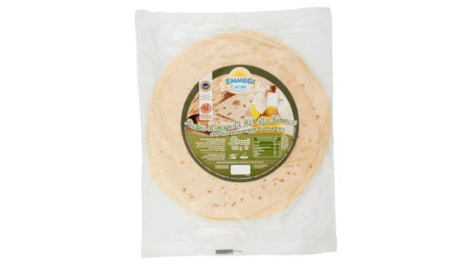 Emmegi Piadina Romagnola alla Riminese IGP all'olio extravergine di oliva