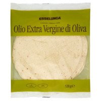 Esselunga 4 piadine con olio extra vergine di oliva
