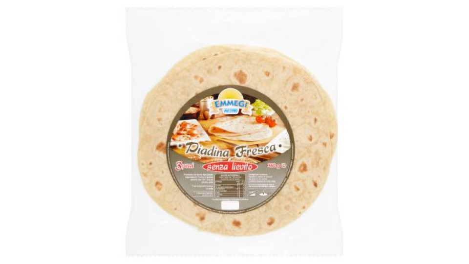 Emmegi Piadina fresca senza lievito
