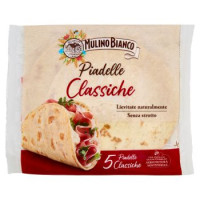 Mulino Bianco Piadelle Classiche Ideale per Piadina 4pz 300g